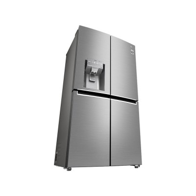 LG 674 litres Side by Side Refrigerator, Noble Steel