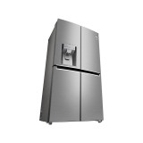 LG 674 litres Side by Side Refrigerator, Noble Steel