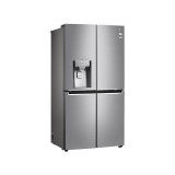 LG 674 litres Side by Side Refrigerator, Noble Steel