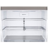 LG 674 litres Side by Side Refrigerator, Noble Steel