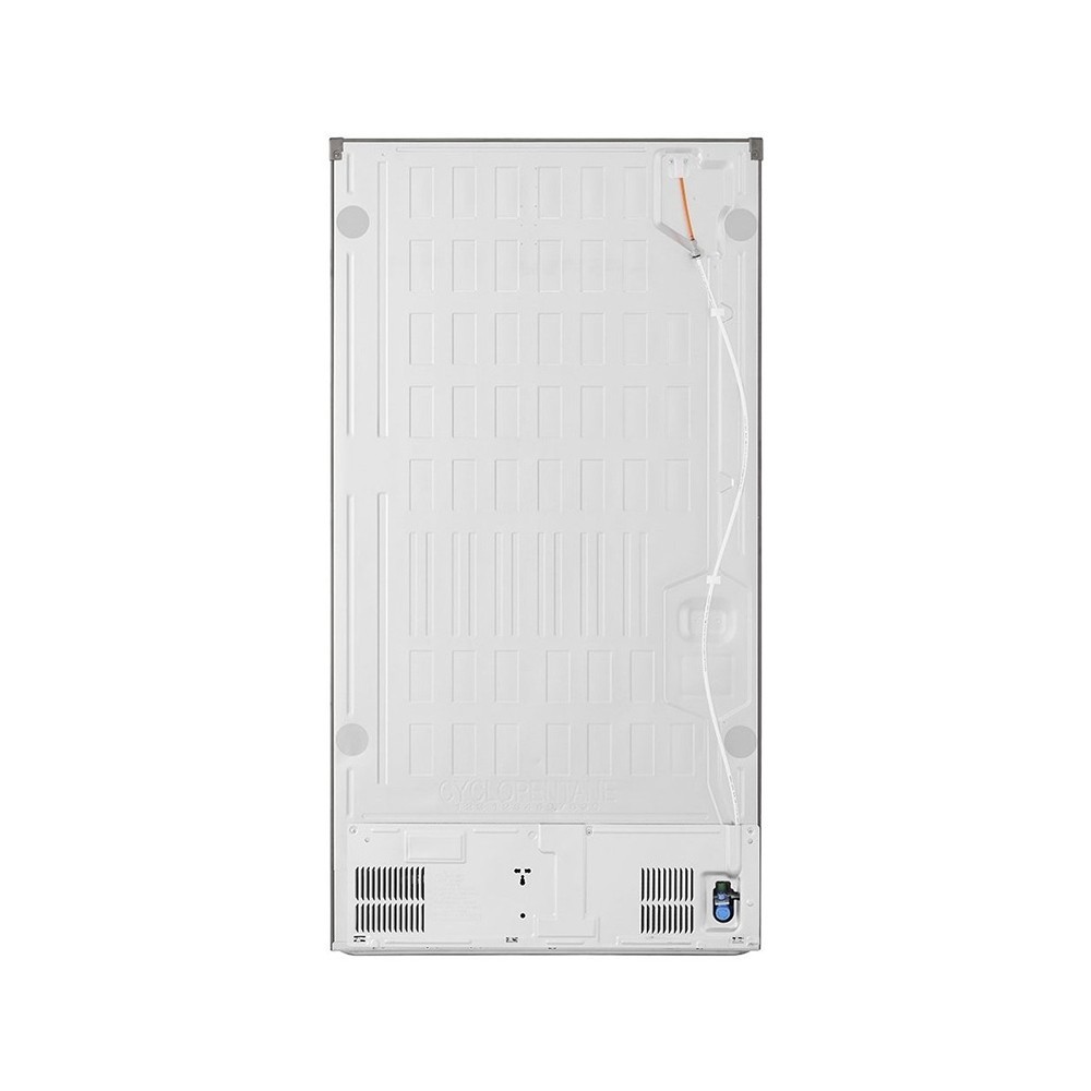 LG 674 litres Side by Side Refrigerator, Noble Steel