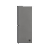 LG 674 litres Side by Side Refrigerator, Noble Steel