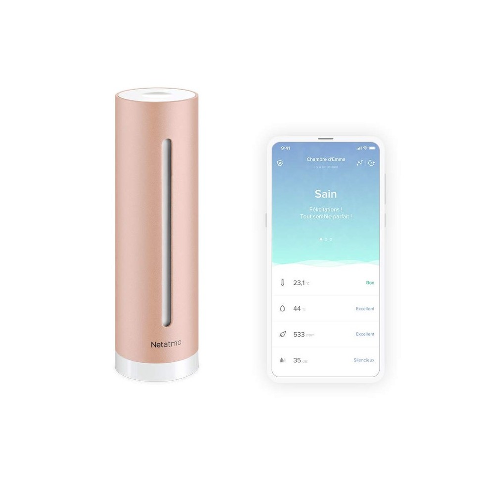 Netatmo Moniteur Qualité de l'air Intérieur | Serverteck | 67330 Bosselshausen